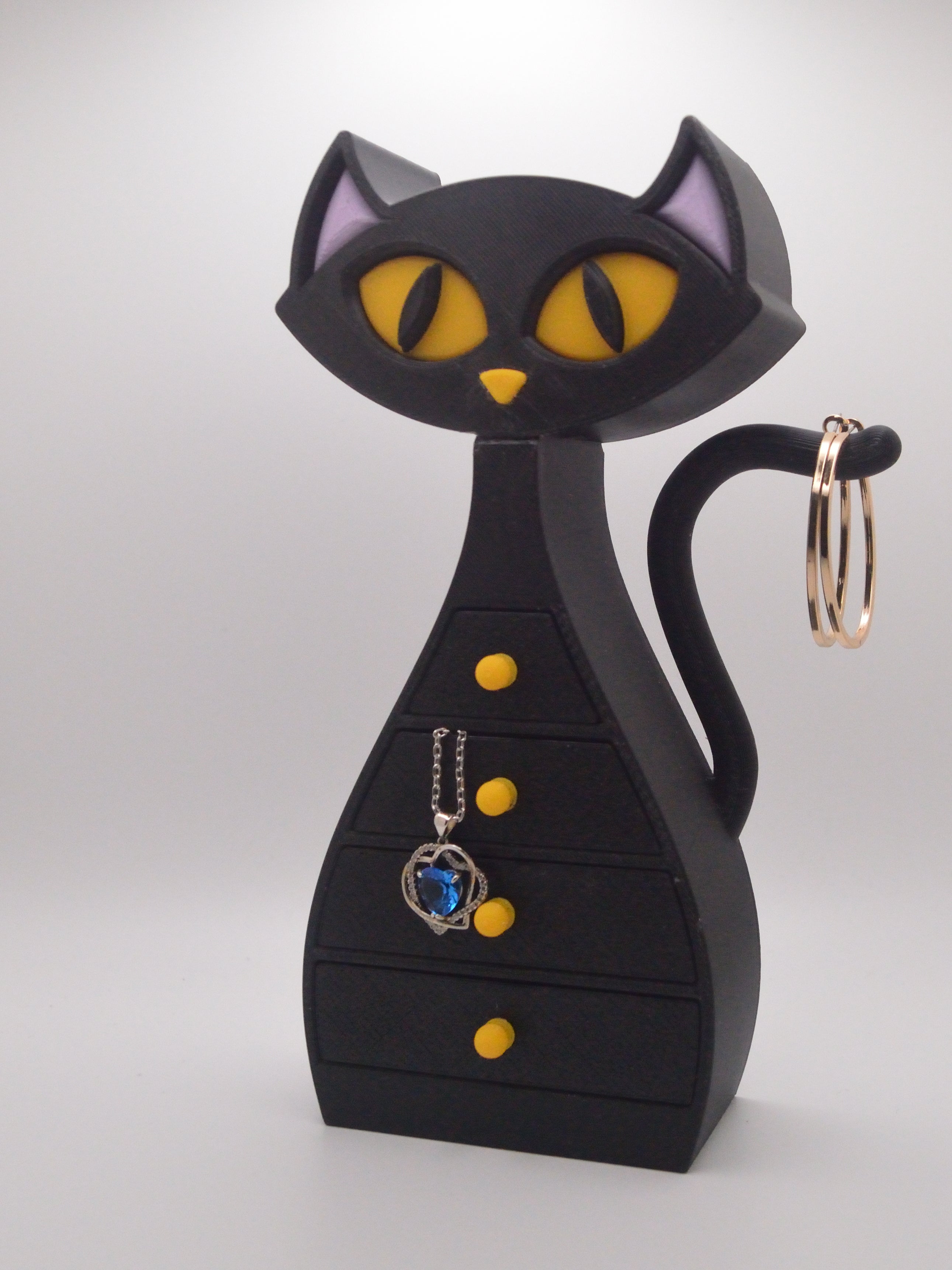 コレクション Jewelry cat Seto Sometsuke Yokosuwari Maneki Neko – omakase